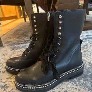Vince Camuto “Branda” Studded Combat Boots (size 10)